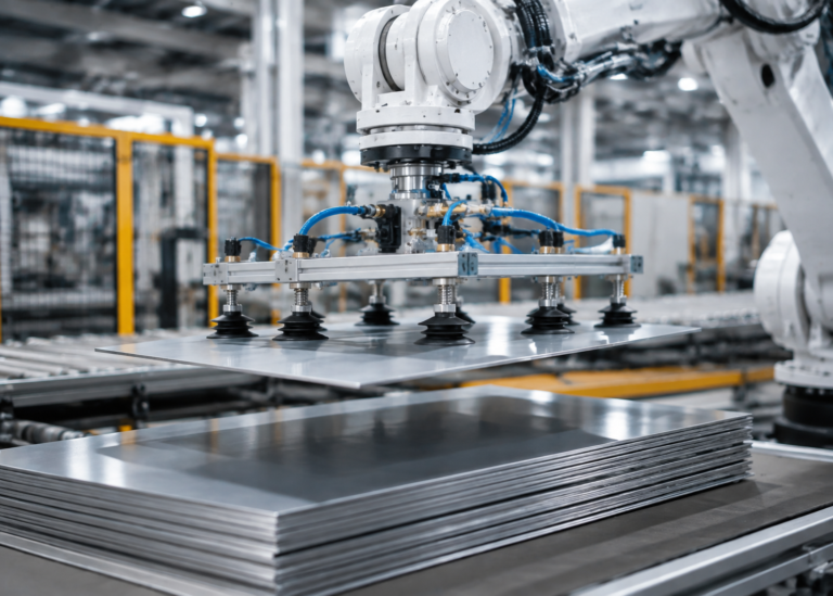 Automated Sheet Metal Handling Solutions with Vacuum Suction Cups