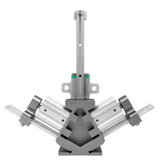 V-shaped needle-style suction cup