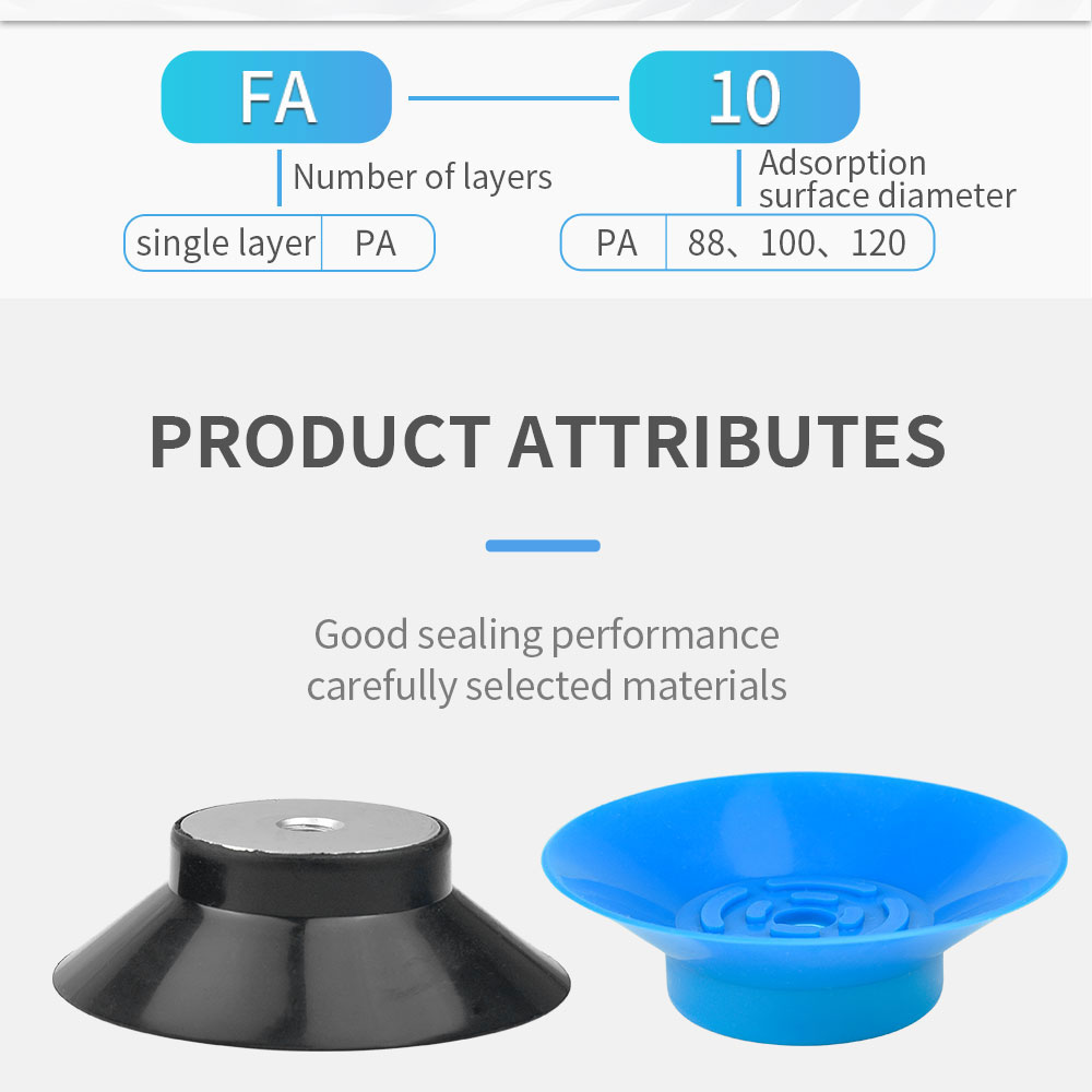 PA vacuum suction cups
